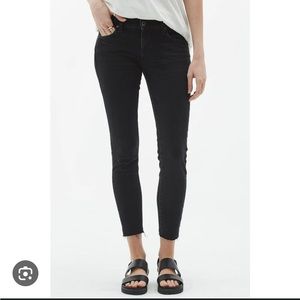 Baldwin Denim Kansas City Lear Cropped Black Jeans